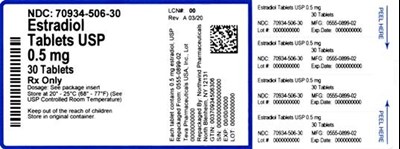 Label (70934 506 30   Rev A 03 20 1)